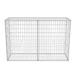 Avis vidaXL Panier de gabion Acier galvanisé 150x50x100 cm