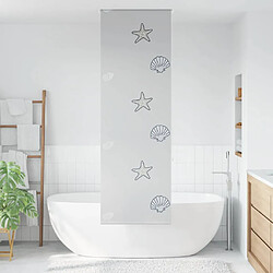 vidaXL Store enrouleur de douche 60x240 cm largeur du tissu 56 cm