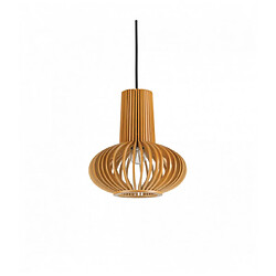 Ideal Lux Suspension Bois CITRUS 1 ampoule en bois