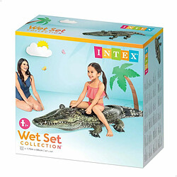 Personnage pour piscine gonflable Intex Crocodile 86 x 20 x 170 cm (6 Unités) pas cher