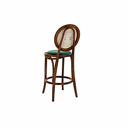 Tabouret DKD Home Decor Vert Brun foncé 43 x 43 x 108 cm pas cher