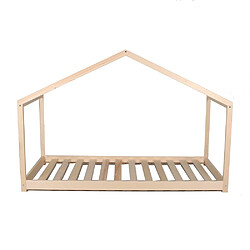 Avis Le Quai Des Affaires Lit cabane KOALA 90x190 + 1 sommier / Naturel