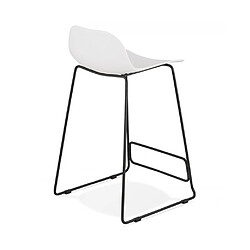 Acheter Kokoon Design Tabouret de bar design SLADE MINI WHITE 49x53x85 cm