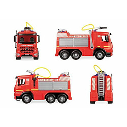 Acheter LENA- Feuerwehr Puissant Camion GIGA Trucks Arocs-Environ 66 cm Pompier avec 3 Axes-Réservoir de 1,5 l et Canon à Eau jusqu'à 8 m-Véhicule pour Enfants à partir de 3 Ans, 02158, Rouge