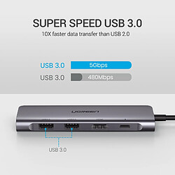 Acheter Universal Hub C USB Type C à Hub USB 3.0 Multiple Adaptateur HDMI Vock Pro Huawei Mate 30 USB C 3.1 Port Hub C | Hub USB