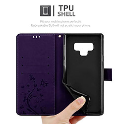 Cadorabo Coque Samsung Galaxy NOTE 9 Etui en Mauve pas cher