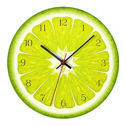 Horloge murale en acrylique pour fruits LiivnG Room Decor Lemon