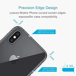 Avis Wewoo Film de protection arrière en verre trempé 9H pour iPhone XS Max