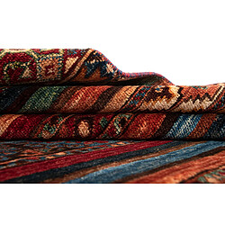 Vidal Tapis de laine 243x173 rouge Torkman pas cher