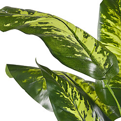 Beliani Plante artificielle DIEFFENBACHIA Vert pas cher