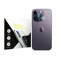 Protection objectif en verre trempé pour Apple iPhone 14 Pro