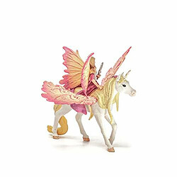 Schleich bayala, Ensemble de jeu 3 piAces, Jouets licorne pour filles et garAons de 5 A 12 ans, FAe Feya avec Licorne PAgase