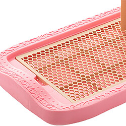 Avis Entraîneur pour animaux de compagnie Entrainement pour les toilettes Pee Grille-pain Chien Urinoir Potty chien Urinoir rose