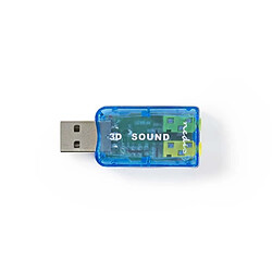 Acheter NEDIS Carte son 5.1 | USB 2.0 | Connexion microphone: 1x 3.5 mm | Connexion casque: 3.5 mm Male