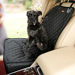 Wewoo Antidérapant pliant imperméable à l'eau noir de voiture vice housse de siège tapis de coussin chien chat, taille: 58 x 45 x 45 cm