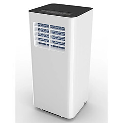 Acheter Climatiseur mobile 7000 BTU - 2,5KW - BLIZZ blanc - 15m² - Programmable - Ecran digital - 3-en1 - VOLTMAN