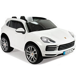 Voiture électrique pour enfants Injusa Porsche Cayenne 12V Blanc (134 x 81,5 x 58 cm)