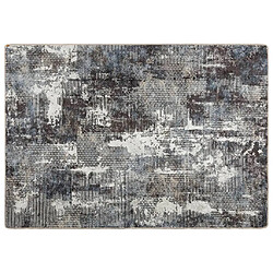 vidaXL Tapis lavable multicolore 80x150 cm antidérapant