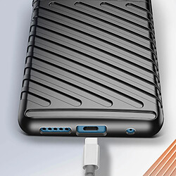 Avizar Coque Souple pour Xiaomi Redmi Note 12S Design Strié Antidérapant Noir pas cher