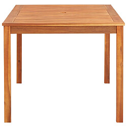 Avis Maison Chic Table de jardin | Table d'extérieur 150x90x74 cm Bois d'acacia massif -GKD91643