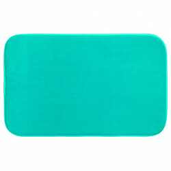 Tapis Salle de Bain Mémoire de Forme 50x80cm Turquoise