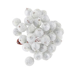 400pcs mini noël fruits givrés baies de houx décor de fleurs artificielles