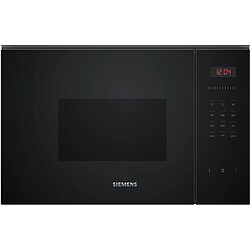 Siemens Micro ondes Grill Encastrable BE523LMB1F, I300, cookControl8, 20 litres