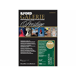 Ilford Galerie Premium Smooth Brillant 2001876 Papier jet d'encre Photo RC Brillant A6 10 x 15 cm 310gr 100 feuilles