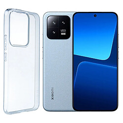 Coque de protection souple silicone transparente pour Xiaomi 13 5G 6.36" - Visiodirect -