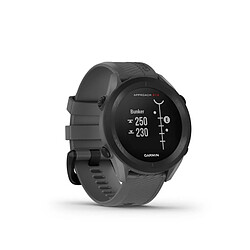 Acheter Garmin Approach S12 - 2022 Edition - Slate Gray - Sportuhr mit Riemen - Silikon - Slate Gray - Handgelenkgröße: 125-202 mm - einfarbig - 125 MB - Bluetooth - 34.1 g