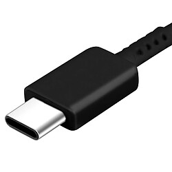 Câble USB vers USB type C Original Samsung EP-DW700CWE Noir charge et synchro pas cher