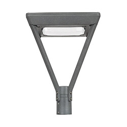 Ledkia Luminaire LED Aventino Square 60W Dimmable 1-10V Éclairage Public Blanc chaud Asymétrique 160ºx60º 2200K