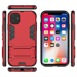 Wewoo Coque Rigide Etui antichoc PC + TPU avec support pour 11 rouge