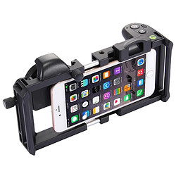 Acheter Wewoo Pour l'pour iPhone, Galaxy, Sony, Lenovo, noir HTC, Huawei, Google, LG, Xiaomi et d'autres Smartphones Monture professionnelle de bâti de stabilisateur de Smartphone de de cinéma avec la poignée l'objectif macro super grand angle de 0.45X,