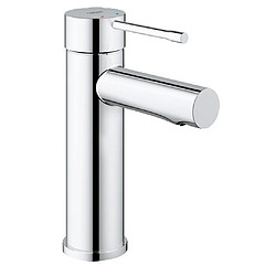 GROHE Mitigeur lavabo monocommande Essence 34294001 - Bec pivotant - Limiteur de température et débit - Chrome - Taille S