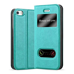 Cadorabo Coque iPhone 5 / 5S / SE 2016 Etui en Turquoise