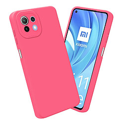 Avis Cadorabo Coque Xiaomi Mi 11 LITE (4G / 5G) / 11 LITE NE Etui en Rouge