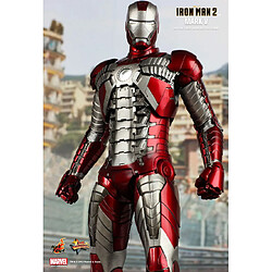 Hot Toys MMS145 - Marvel Comics - Iron Man 2 - Iron Man Mark 5 pas cher