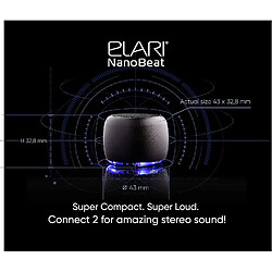 Universal Haut-parleur Bluetooth sans fil Bluetooth portable YYH, coque en métal robuste, lumière LED, 5 heures de jeu (or) pas cher