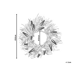 Avis Beliani Couronne GUANCHA Rond Rose