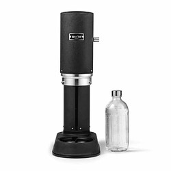 Aarke AACPRO-Matte Black 0.8L Bouteille en Verre Acier inoxydable Mat Noir