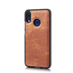 Acheter Wewoo Housse Étui marron pour Huawei P20 Lite, avec titulaire et fentes Crazy Horse Texture Flip détachable en cuir magnétique cartes porte-monnaie