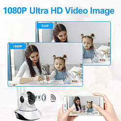 Acheter Universal WIFI Caméra IP HD 1080P sans fil Caméra intérieure Vision nocturne Détection bidirectionnelle Surveillance des bébés Audio Sécurité familiale et édition nocturne