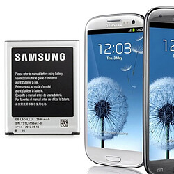 SAMSUNG Batterie d'origine i9300 Galaxy S3 EB-L1G6LLUC