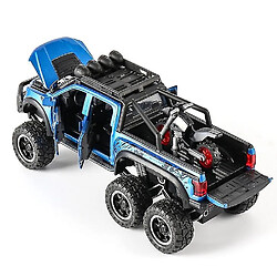 Universal Nouveau 1:32 Ford Raptor F150 Big Wheel Alloy Diecast Car Modèle avec avec des jouets de voiture de traction de lumière