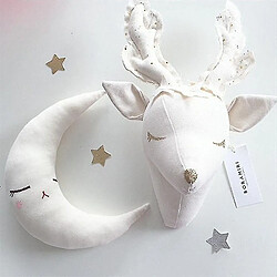 Acheter Universal Têtes d'animaux en peluche 3D - Elephant and Swan Head Wall Bedroom suspendu