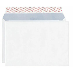 Elco 74538-12 Boite de 50 enveloppes Patte auto-adhésive avec bande protectrice Format C4 Blanc