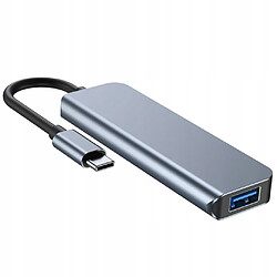 GUPBOO Adaptateur de concentrateur Super 4 en 1 4 x USB-A 3.0 USB-C TYPE-C,JL2563