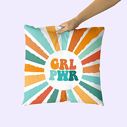 Avis Happy Friday Housse de coussin HappyFriday Aware Girl power Multicouleur 50 x 50 cm 2 Pièces