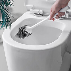 Avis Universal Estampage Accessoires de salle de bains gratuits Espace Noir Etagère en aluminium Porte-brosse de toilette multifonction | Porte-brosse de toilette